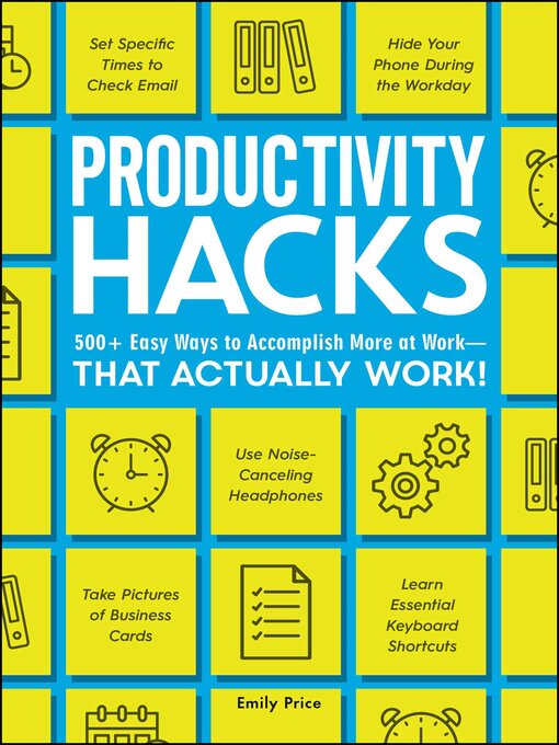 Title details for Productivity Hacks by Emily Price - Available